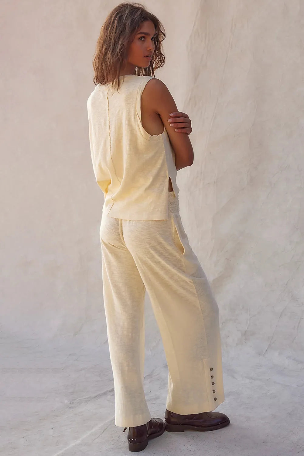 Breezy Chic Pants Set-1