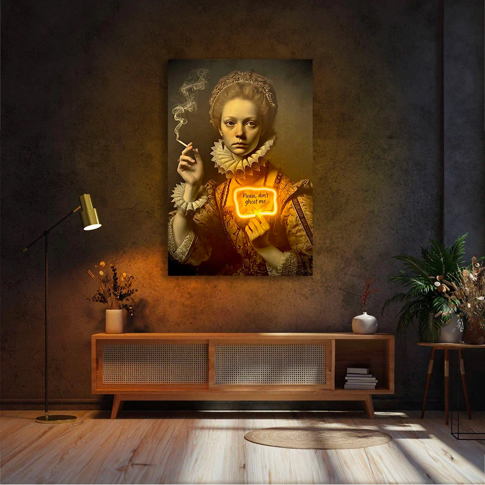 Don't Ghost Me | Led Wall Art-2