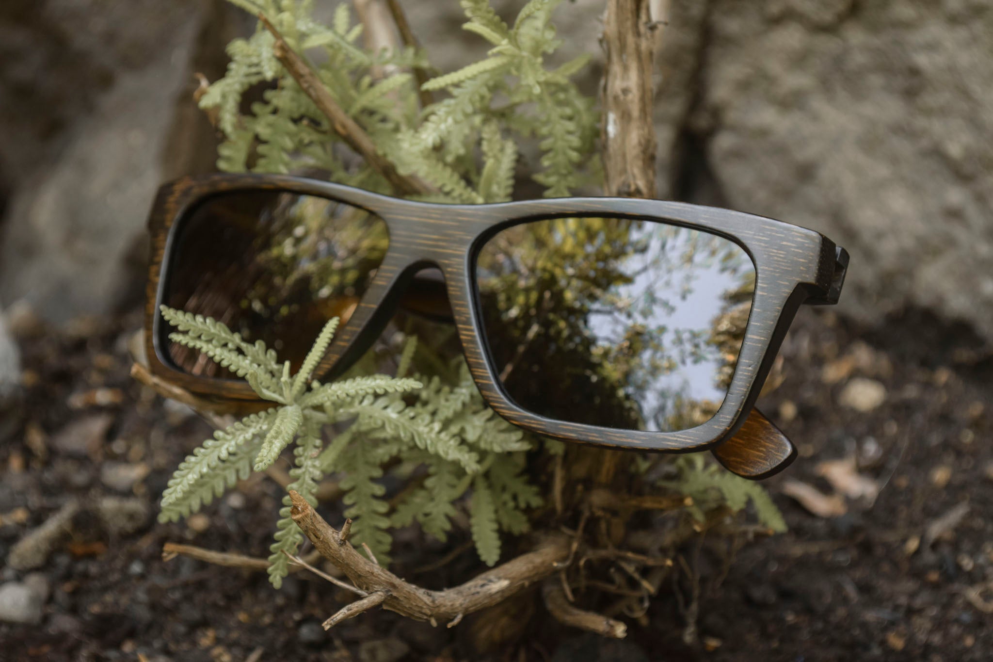 The Sir | Polarized Bamboo Sunglasses by Bambuddha-2