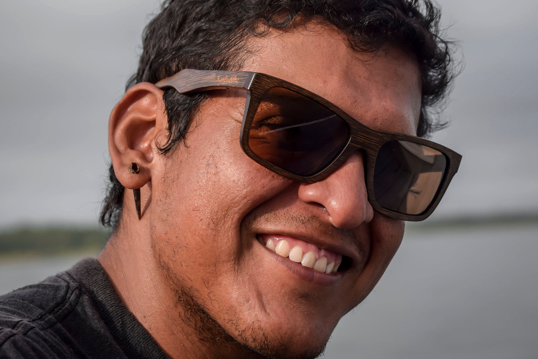 The Sir | Polarized Bamboo Sunglasses by Bambuddha-1