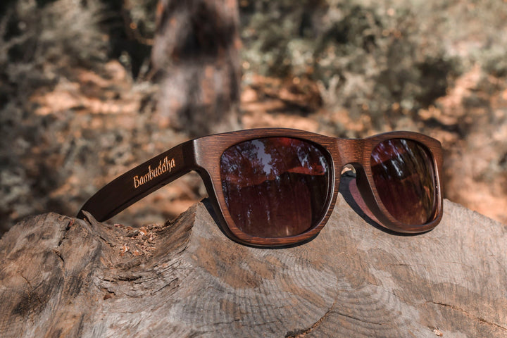 Woodsy | Bambuddha polarisoidut bambu-aurinkolasit-0
