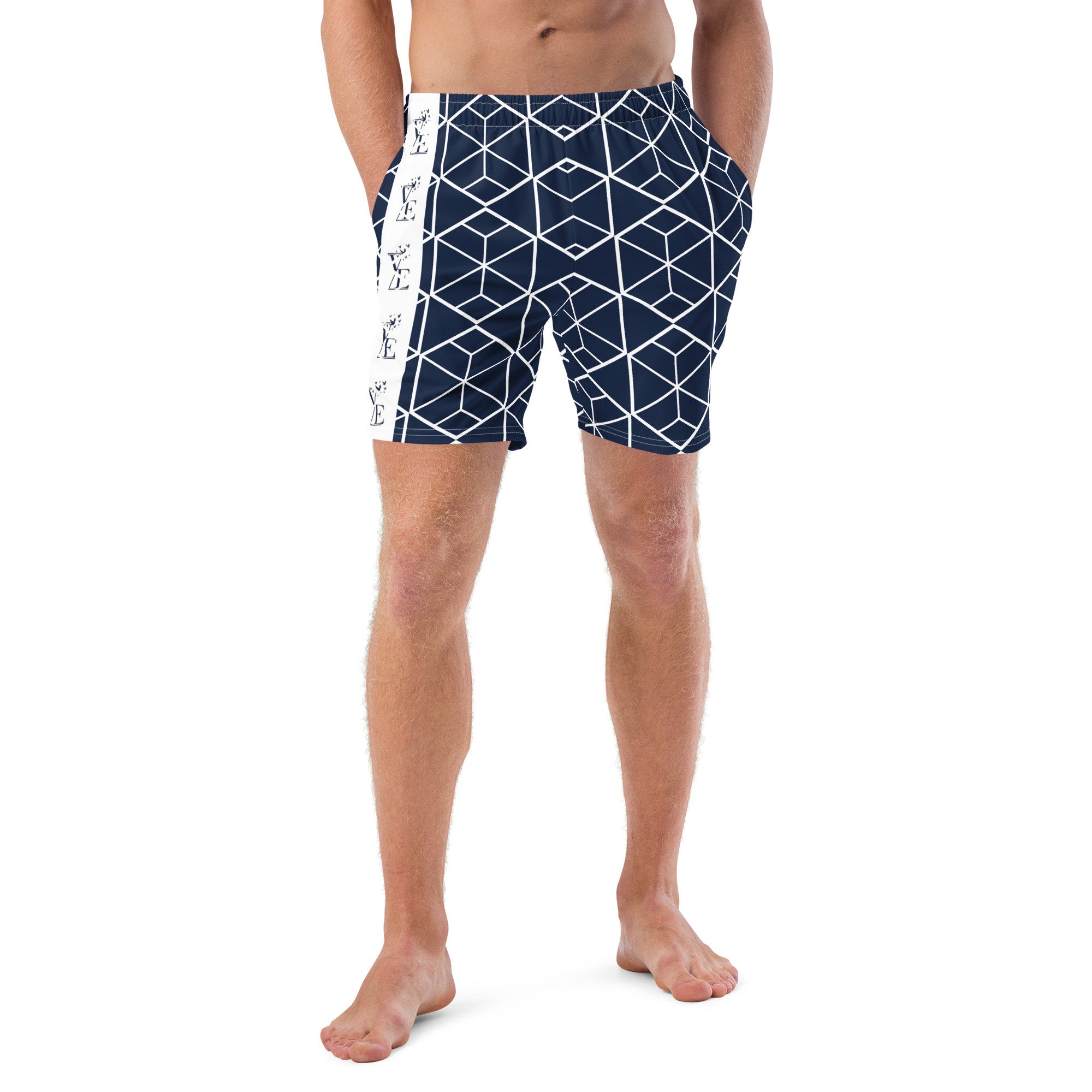 Men's Recycled Swim Trunks-13