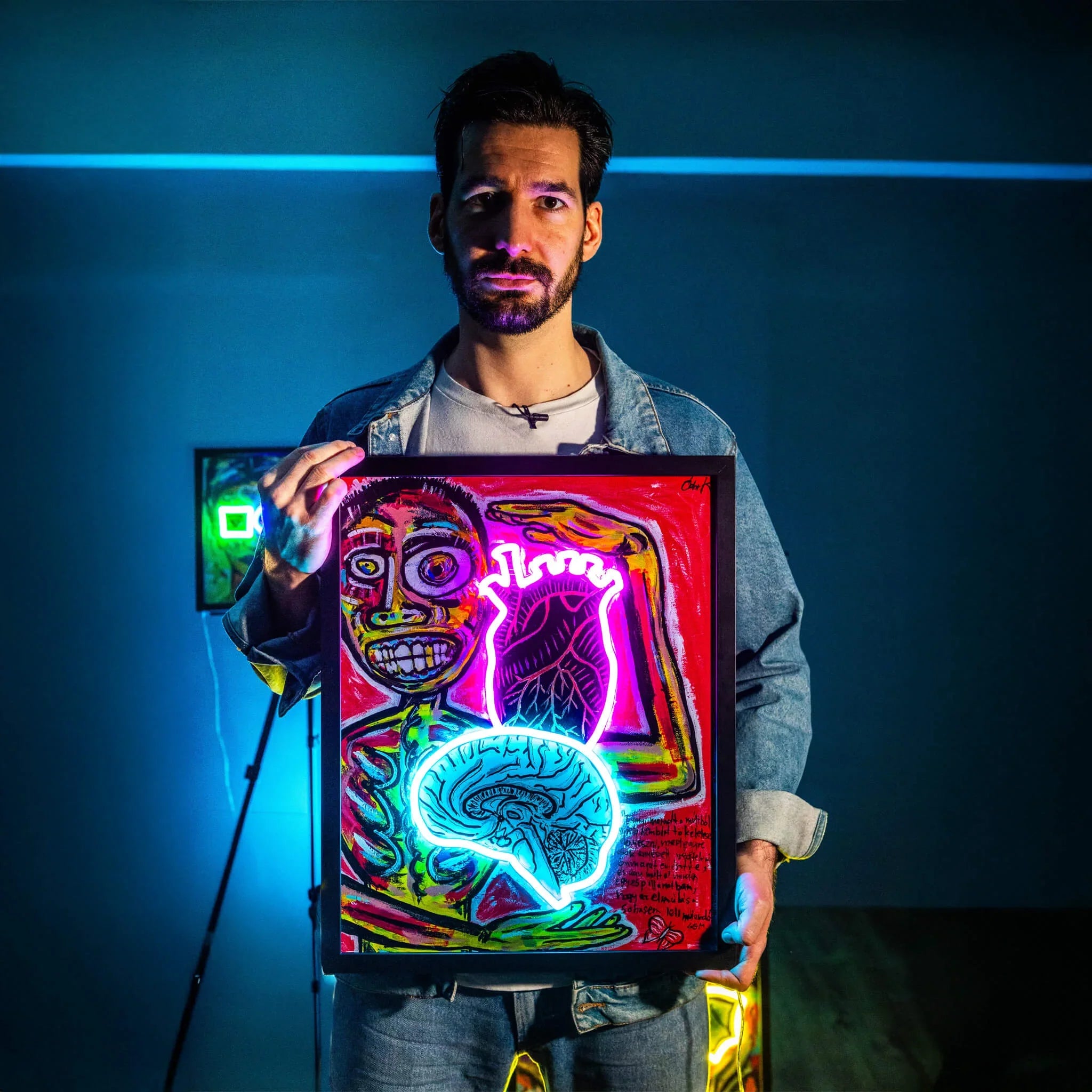 100EV x Ódor K. | Led Wall Art-1