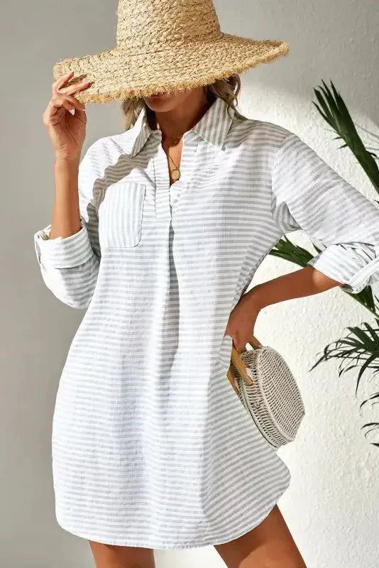 Seaside Stripes Cover Up-4