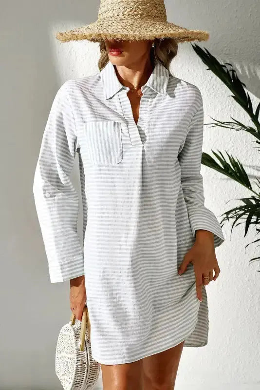 Seaside Stripes Cover Up-3