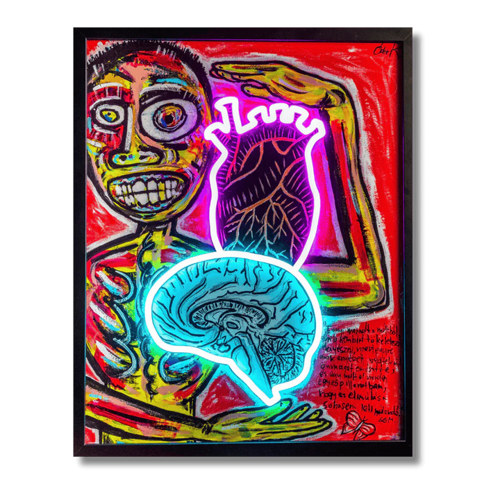100EV x Ódor K. | Led Wall Art-0