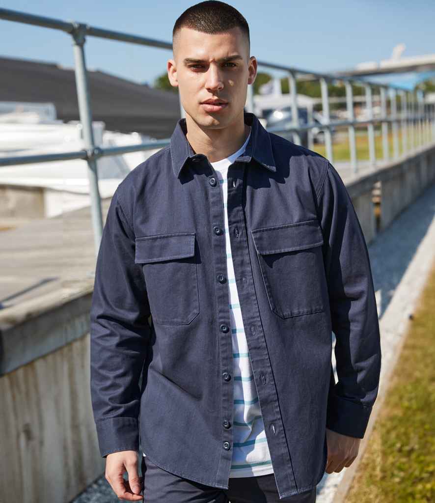 Front Row - Drill Overshirt-1