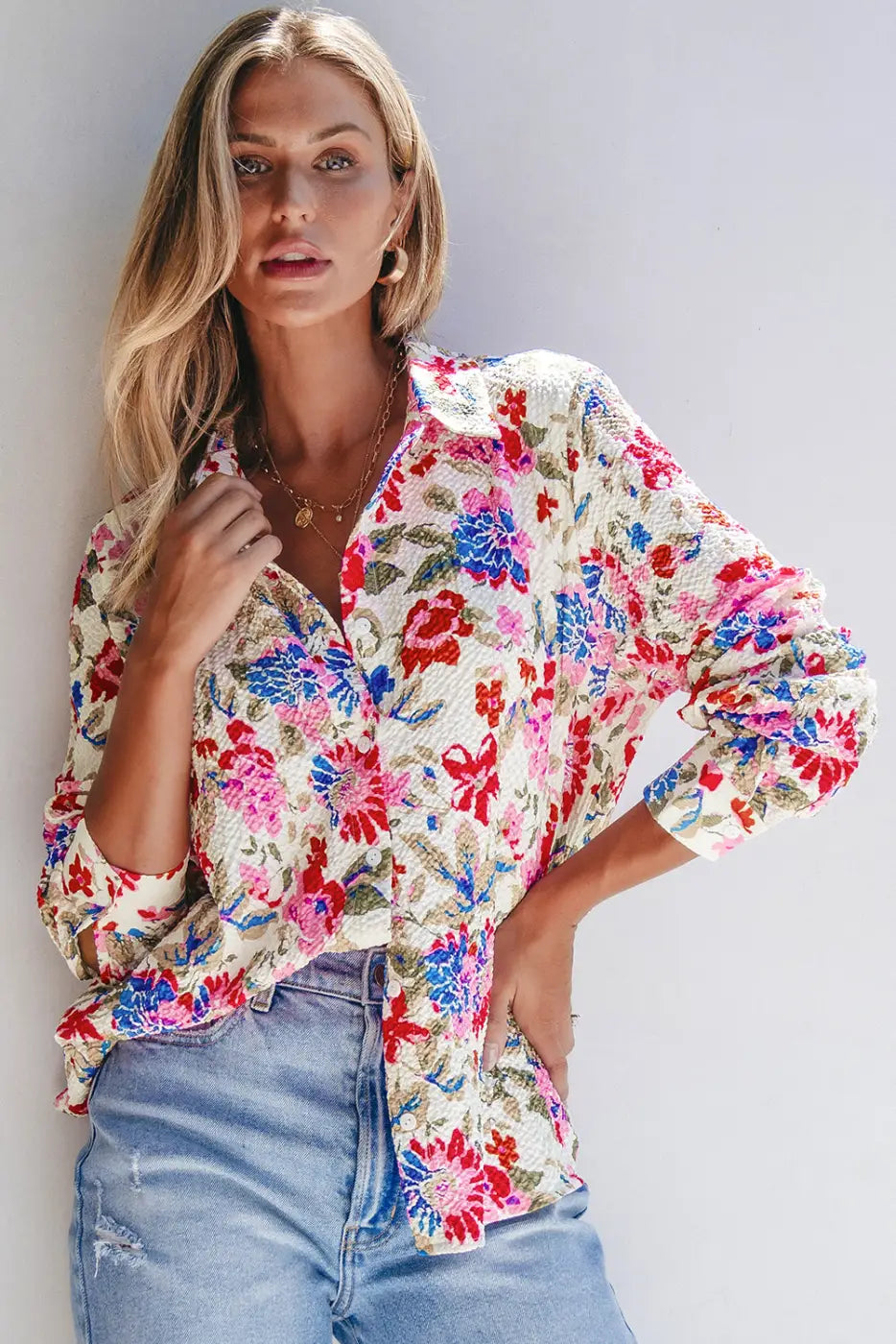 Flora Fashionista Slim Fit Shirt-0