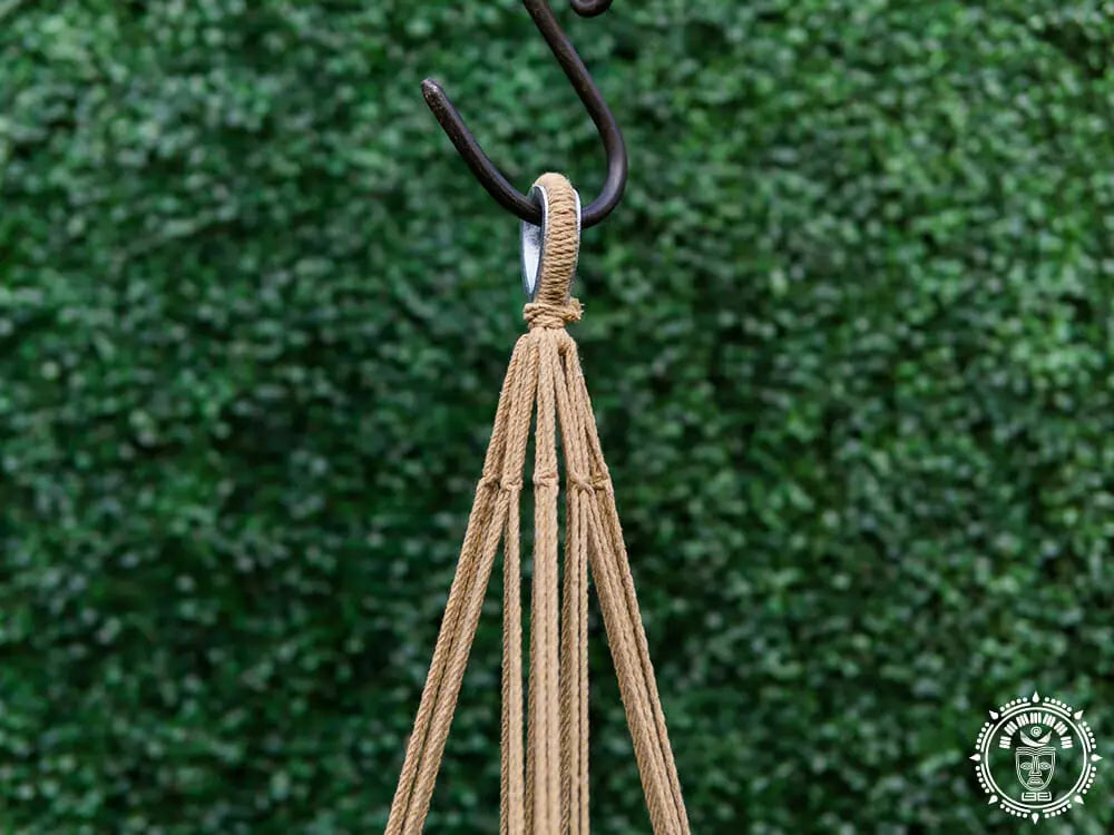 hamac bebe macrame kaki 4