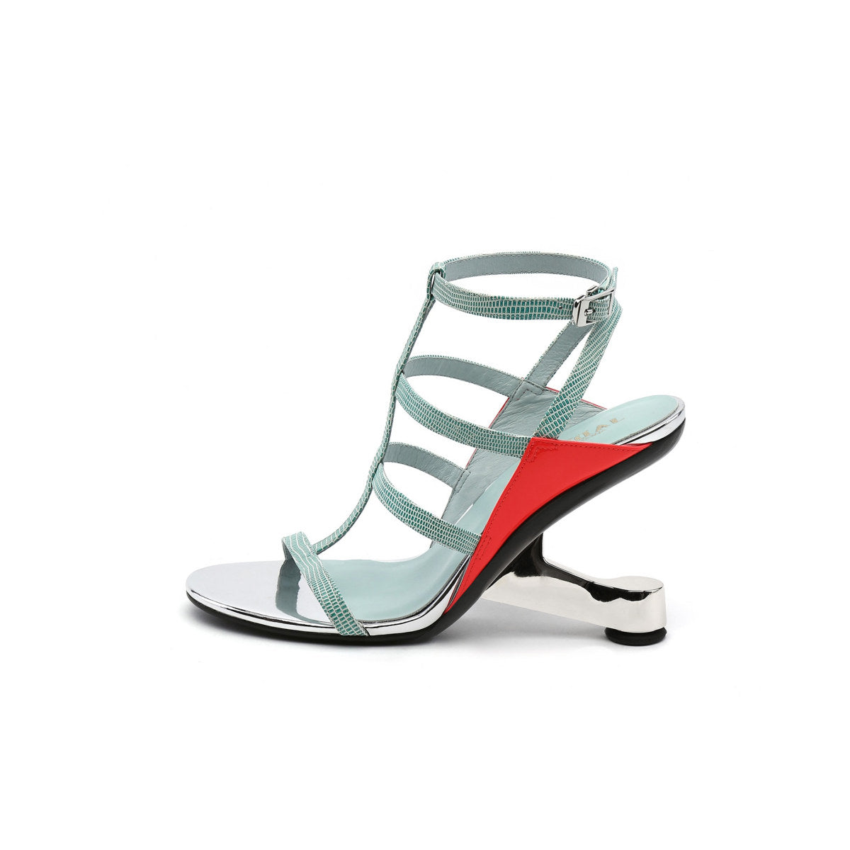 Heel-Less Strappy Gladiator Sandals-6