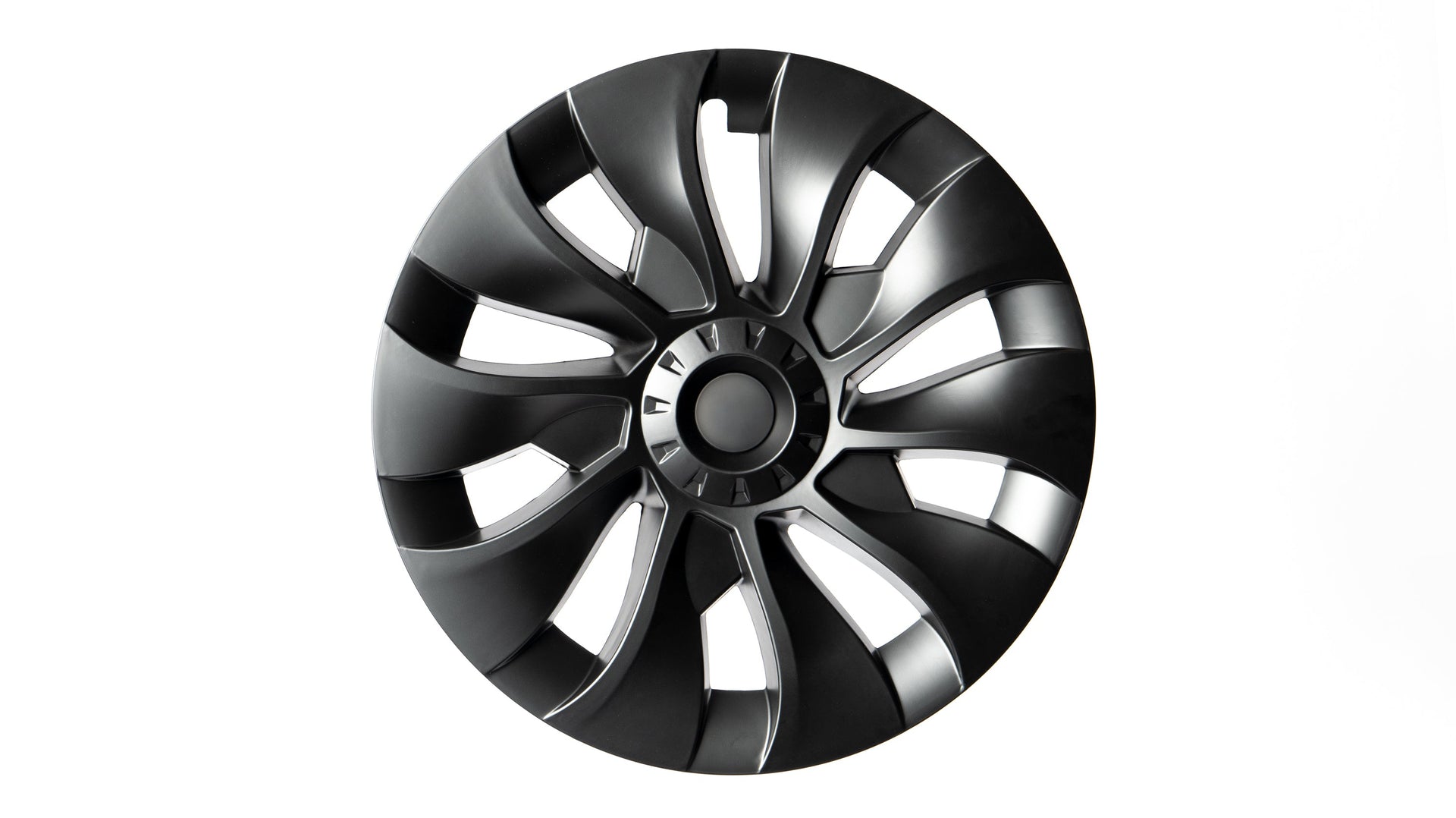 Performance hubcaps in turbine design for the Tesla Model 3-0