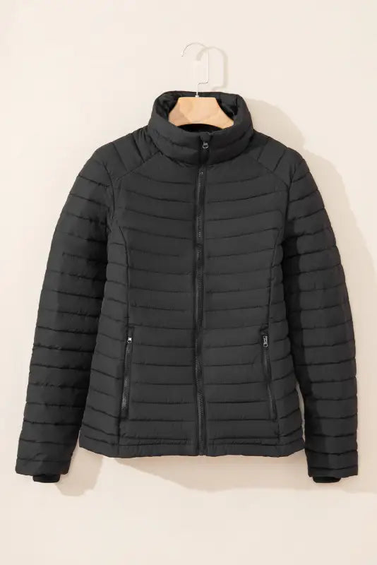 Quilted Sport Puffer Jacket-4