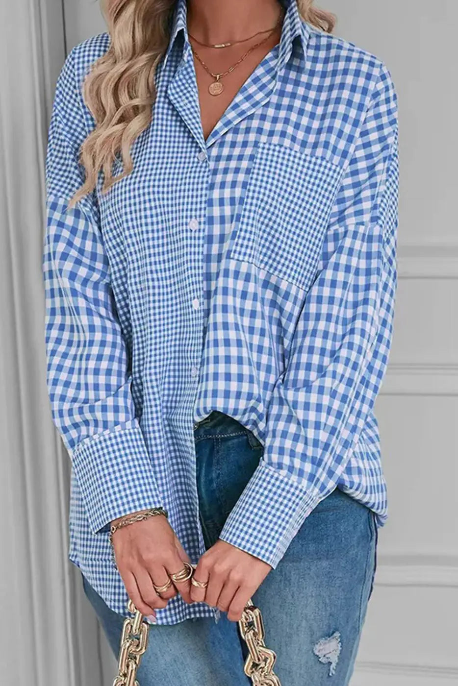 Urban Plaid Stripe Shirt-0