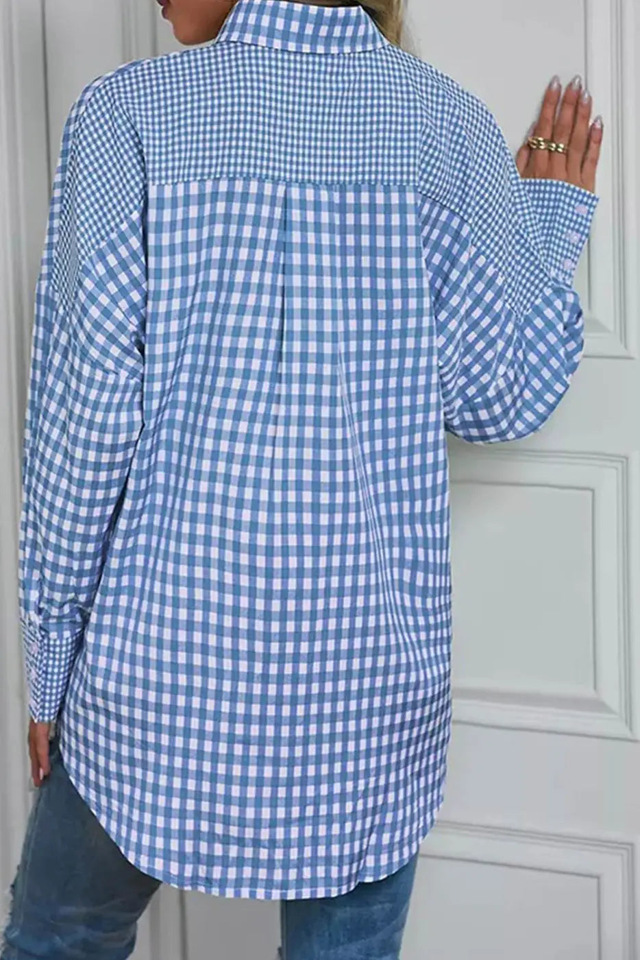 Urban Plaid Stripe Shirt-1