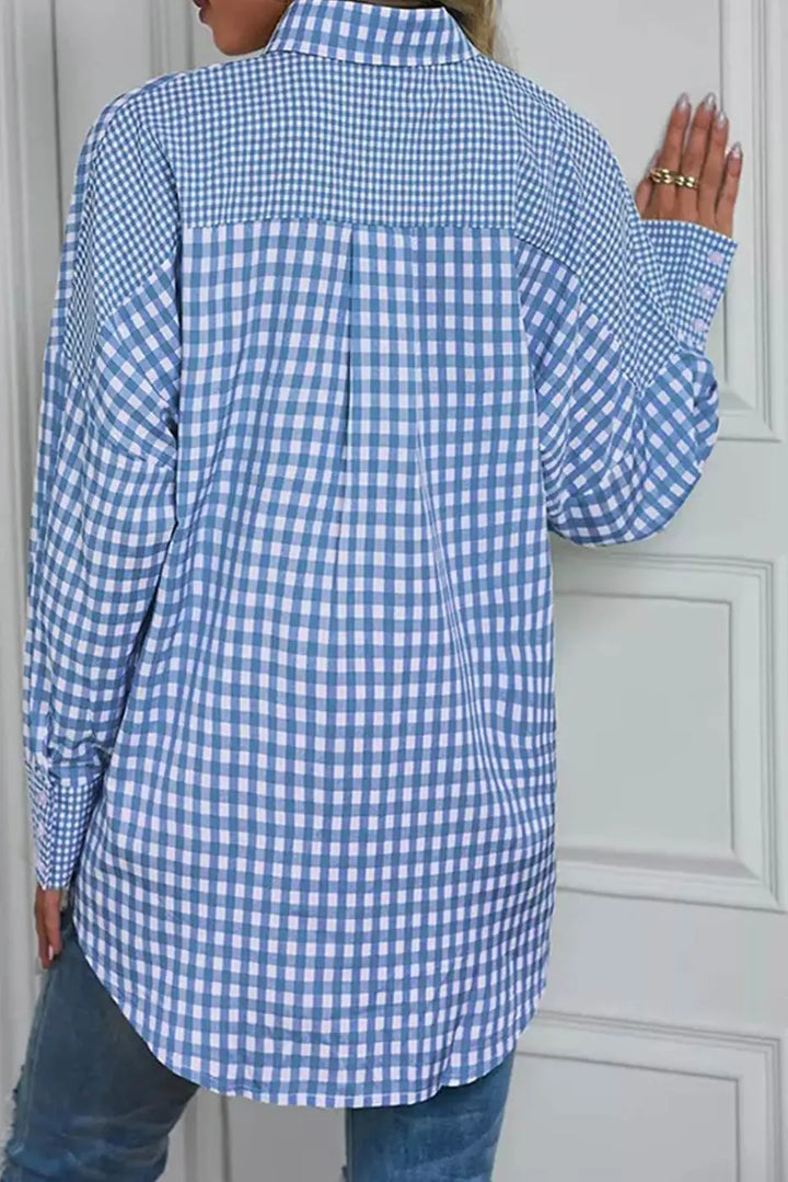 Urban Plaid Stripe Shirt-1